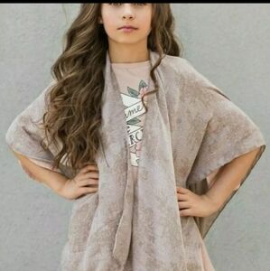 Joyfolie Jayne Duster in Beige Floral